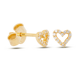 Heart Studs