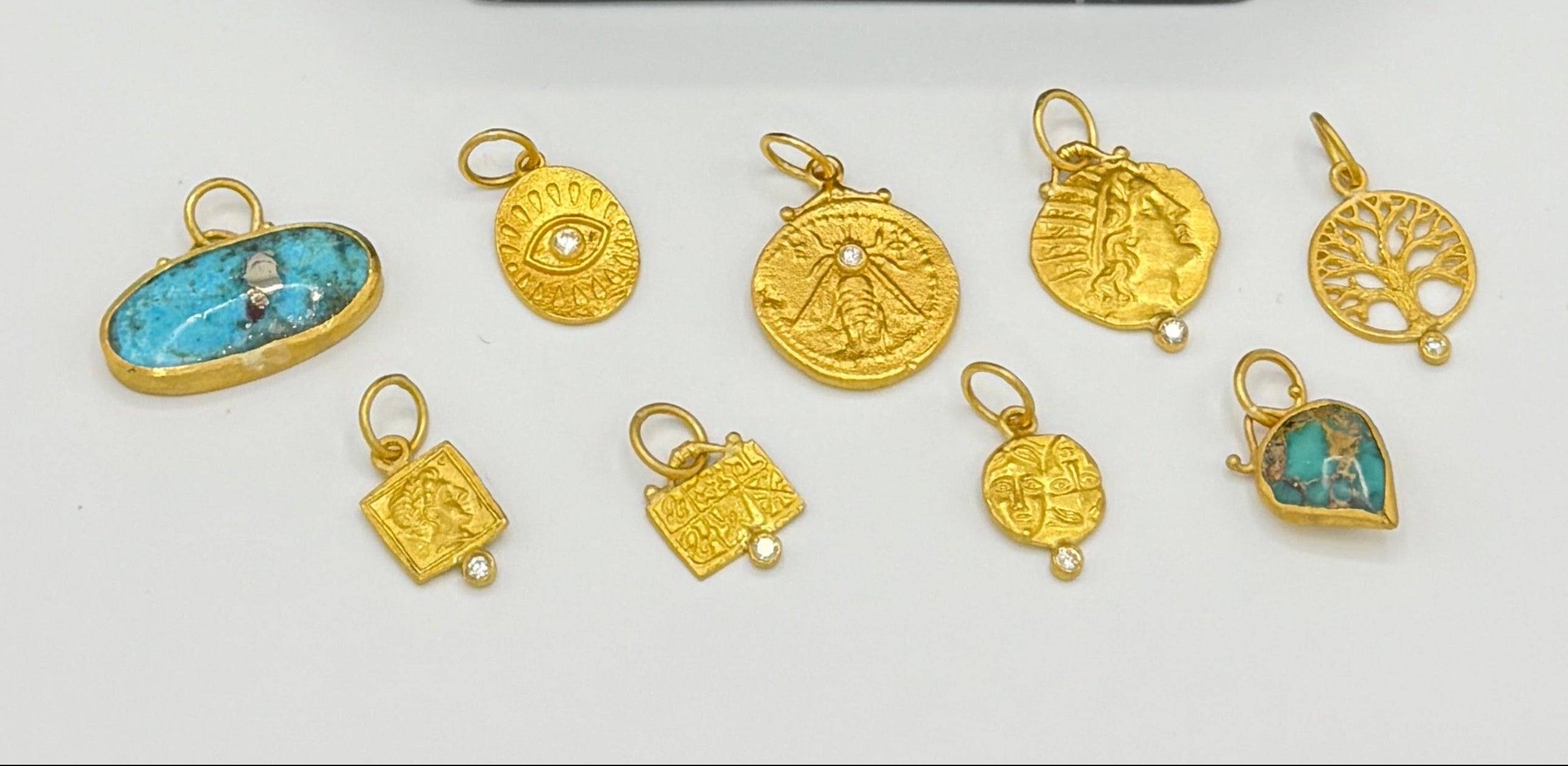 A picture of traditional Iranian jewelry