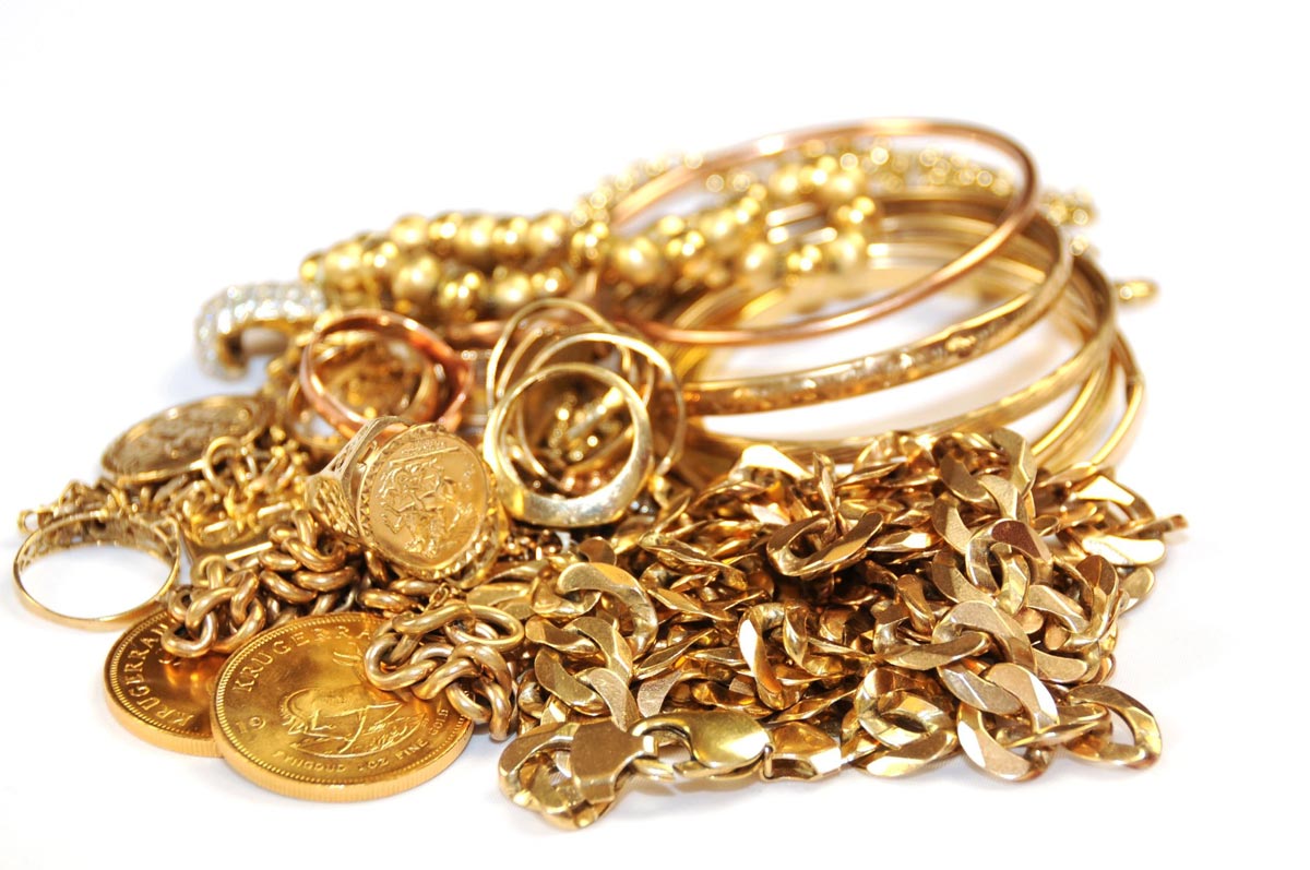simple of Golden jewelry